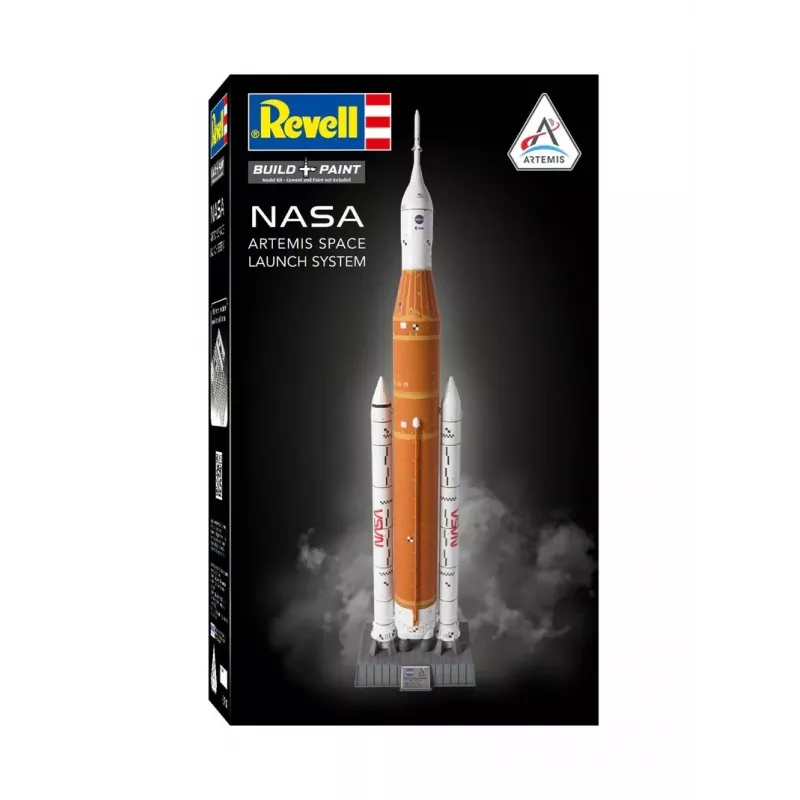 Plastový model Artemis Space Launch System