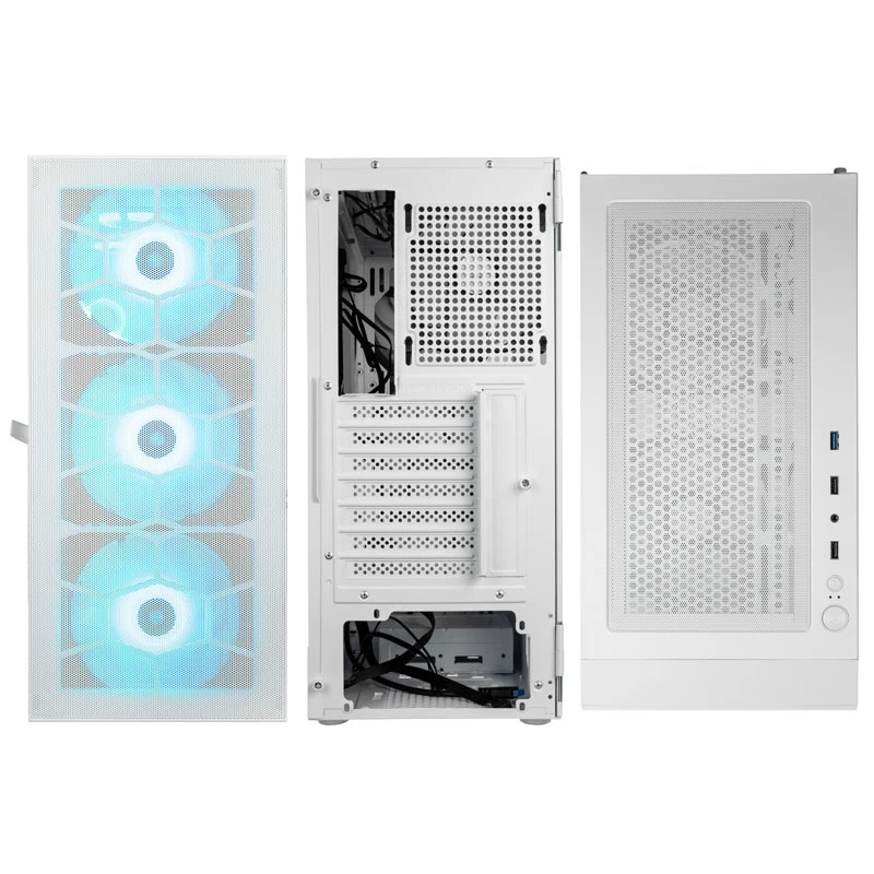 Kolink Observatory HF Mesh ARGB Midi-Tower - biela