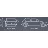 Cobi modelová stavebnica Volkswagen Golf 1974–1983 1:35