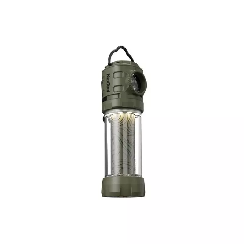 Kempingová lampa Nextool LP10 200 lm nabíjateľná USB-C IPX4 silikónové puzdro 2600 mAh 30 h