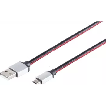 USB kábel S/CONN 14-50105 USB 2.0 2 m