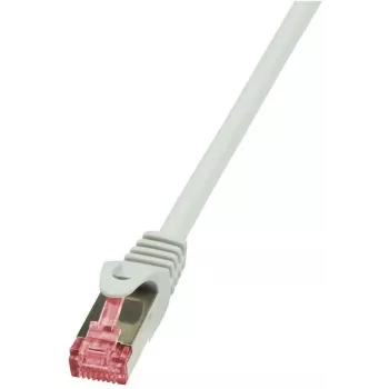 Logilink PrimeLine - Patch kábel - RJ-45 (M) - RJ-45 (M) - 1 m - SFTP, PiMF - CAT 6 - lisovaný, hladký, bezhalogénový - sivá (CQ2032S)