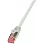 Logilink PrimeLine - Patch kábel - RJ-45 (M) - RJ-45 (M) - 1 m - SFTP, PiMF - CAT 6 - lisovaný, hladký, bezhalogénový - sivý (CQ2032S)