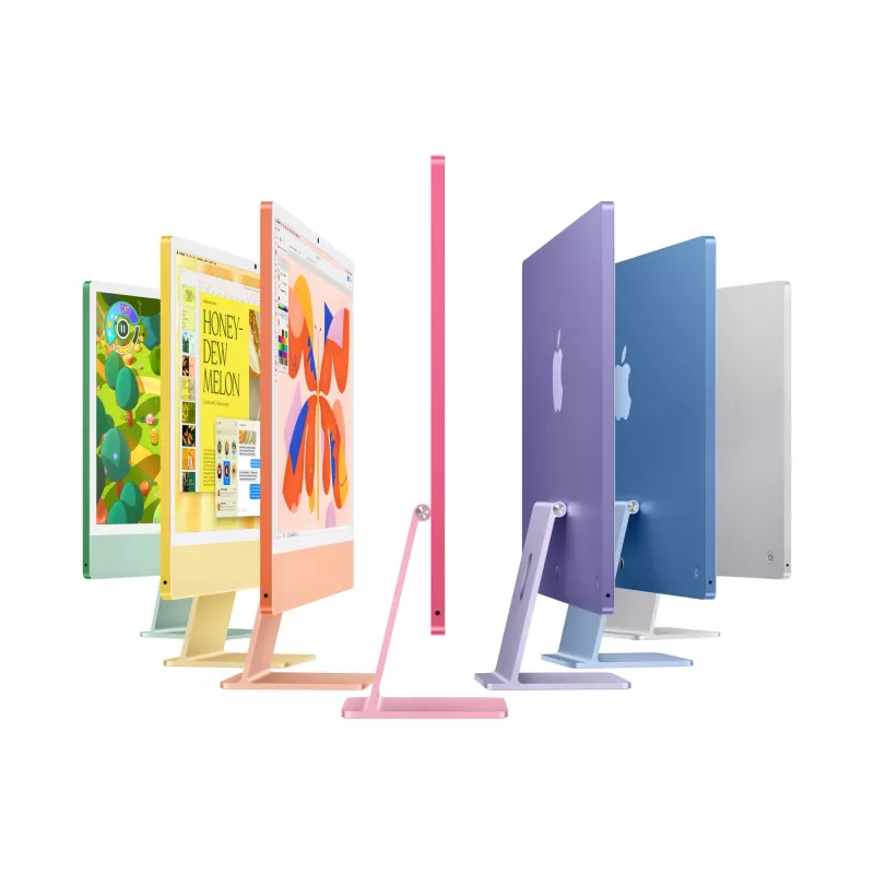 Apple 24 inch iMac s Retina 4.5K displejom, nano-textúrové sklo: M4 čip s 10-jadrovou CPU a 10-jadrovou GPU, 256 GB SSD, 16 GB – strieborný (MD3H4D/A)
