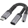 Renkforce USB-C audio adaptérový kábel [1x konektor samec – 1x audio stereo jack (RF-6877608)