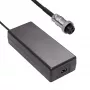 Akyga AK-EV-23 nabíjačka pre e-biky / e-skútre s 72 V Li-Ion batériou (20S), 84 V, 2 A, GX16 12 mm konektor samica, 1,2 m