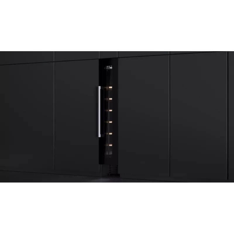 Teka RVU 10008 GBK termoelektrický chladič vína vstavaný čierny 8 fliaš