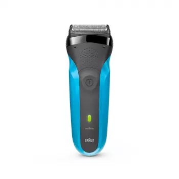 Braun Series 3 310s mokré & suché holenie batéria s 3 flexibilnými čepeľami čierna/modrá