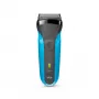 Braun Series 3 310s mokré & suché holenie batéria s 3 flexibilnými čepeľami čierna/modrá