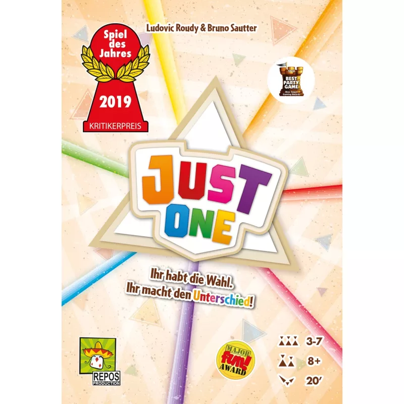 Just One, párty hra Spiel des Jahres 2019