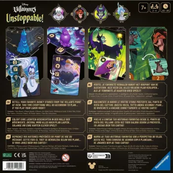 Spoločenská hra Ravensburger Disney Villainous Unstoppable! stratégia pre deti od 7 rokov