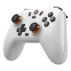 Bezdrôtový herný ovládač GameSir T4n Lite biely kompatibilný s Bluetooth, bezdrôtový, nabíjateľný