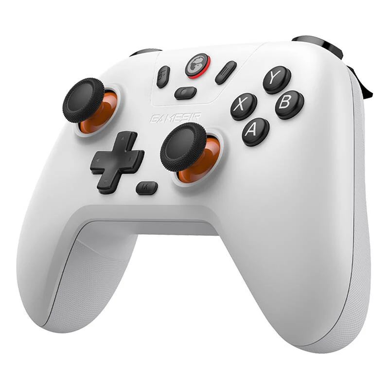 Bezdrôtový herný ovládač GameSir T4n Lite biely kompatibilný s Bluetooth, bezdrôtový, nabíjateľný