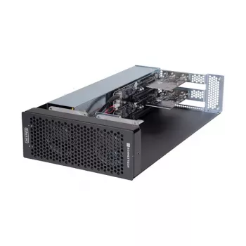 Počítačová skriňa Sonnet Echo II DV modul čierna oceľ