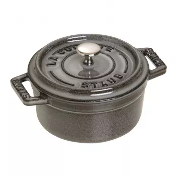Samostatná panvica Staub Minis 10 cm sivá liatina 700 g