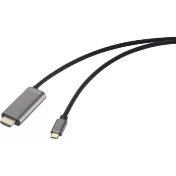 SpeaKa Professional USB-C HDMI adaptérový kábel konektor samec HDMI-A konektor samica 1,50 m (SP-12866472)