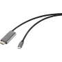 SpeaKa Professional USB-C HDMI adaptérový kábel konektor samec HDMI-A konektor samica 1,50 m (SP-12866472)