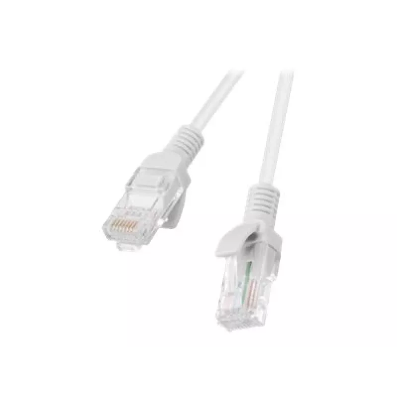 Sieťový kábel LANBERG PCU5-10CC-0150-S Cat5e U/UTP RJ-45 1,5 m sivý