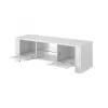 Cama TV stojan WEST 42/130/42 biely/biely lesklý