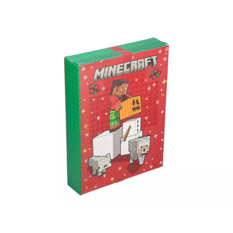 Adventný kalendár Paladone Minecraft Schreibwaren 24 dní – sada kancelárskych potrieb s 24 prekvapeniami
