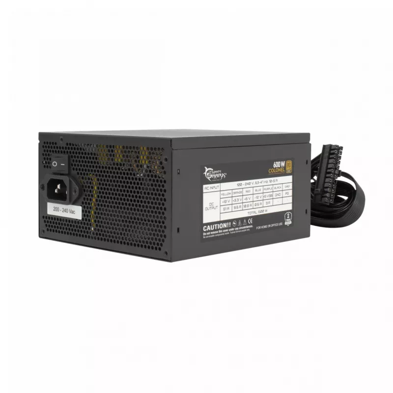 Napájací zdroj White Shark Colonel 600 W