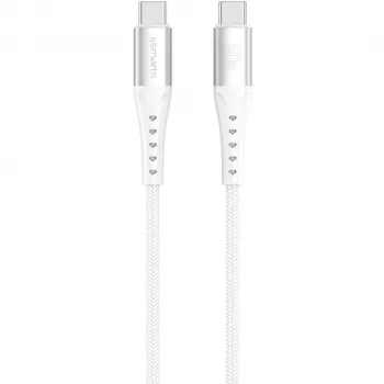 USB kábel 4smarts 541452 1,5 m USB-C biely 0,48 Gbit/s