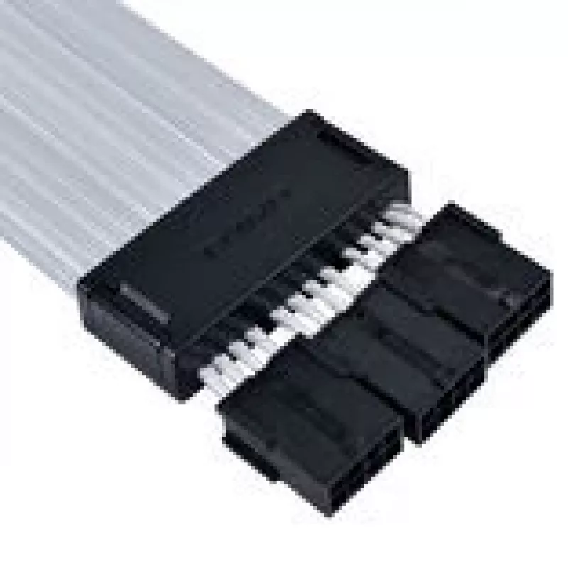 Lian Li Strimer Wireless GPU 3x 8-Pin ARGB napájací kábel PW12-1W — bezdrôtový ARGB GPU napájací konektor (3×8‑Pin)