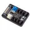 Aqua Computer SPLITTY9 ACTIVE aktívny rozdeľovač až pre 9 PWM ventilátorov