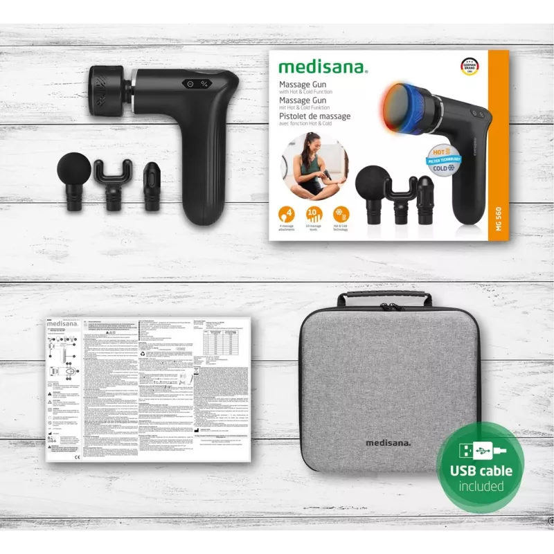 Medisana MG 560 Hot&Cold pištoľová masážna pomôcka