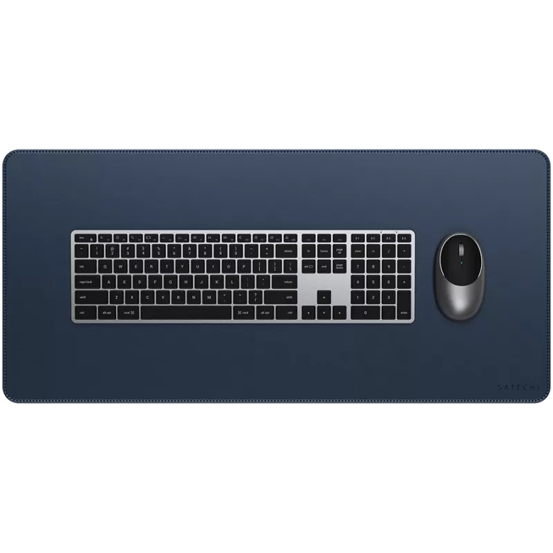 Satechi Desk Mat - vegánska kožená podložka na stôl (modrá)