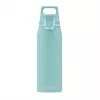 Fľaša na pitie Sigg 8992.50 1000 ml nerez, modrá, 271×80 mm, 230 g