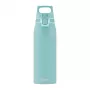Fľaša na pitie Sigg 8992.50 1000 ml nerez, modrá, 271×80 mm, 230 g