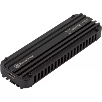 SSD puzdro Silverstone MS12 čierne M.2