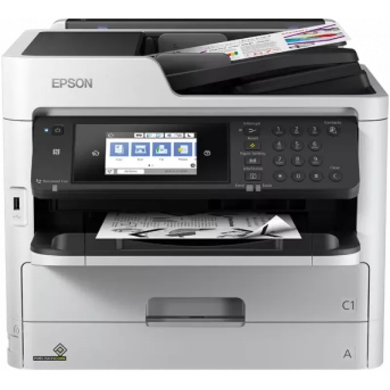 Epson WorkForce Pro WF-M5799DWF tlačiareň atramentová ČB MFP A4, stav počítadla od 100K do 180K (použitá)