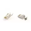 Konektor RJ45 GEMBIRD CAT7 8P8C pozlátený 15µ FTP/SFTP, balenie 100 ks