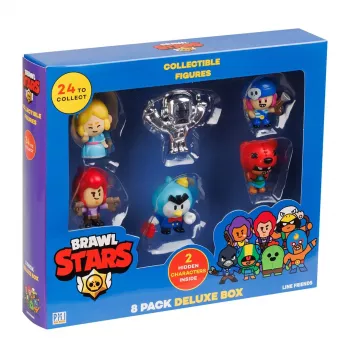 Brawl Stars S1 figúrky – balenie 8 ks Deluxe-Box VER.B