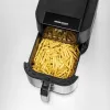 Fritéza na horúci vzduch Rommelsbacher FRH 1500 — 5 L, 1500 W, nerez/čierna
