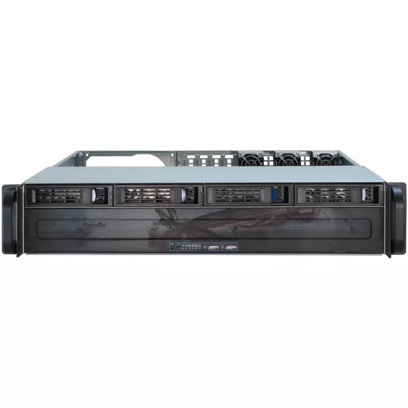 Inter-Tech IPC 2U-2404S - rack - na montáž - 2U - micro ATX