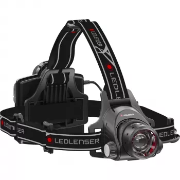 Čelová lampa baterka Ledlenser H14R.2 čierna