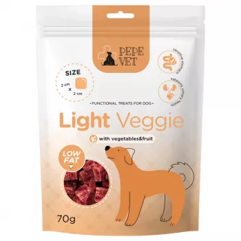 PEPE VET Light Veggie maškrta pre psov 70 g