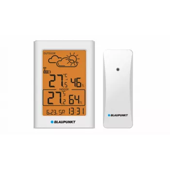 Blaupunkt WS15WH meteorologická stanica s vonkajším senzorom, biela