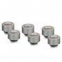 Thermal Grizzly DeltaMate Extender MF10 – konektor vodného chladenia, matný nikel, 6 ks (TG-DM-FIT-6206)
