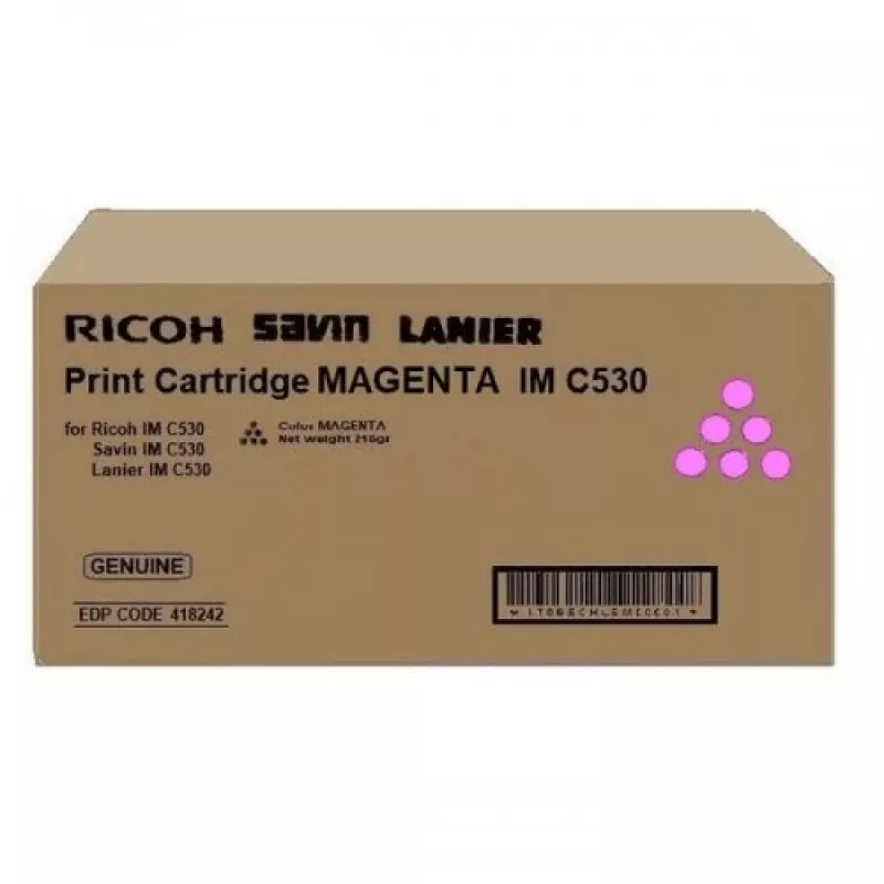 Ricoh 418242 tonerová kazeta 1 kus originál purpurová