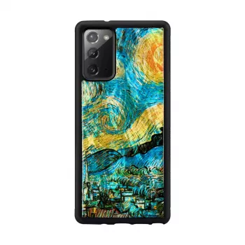 Ochranné puzdro iKins pre Samsung Galaxy Note 20 – starry night čierne