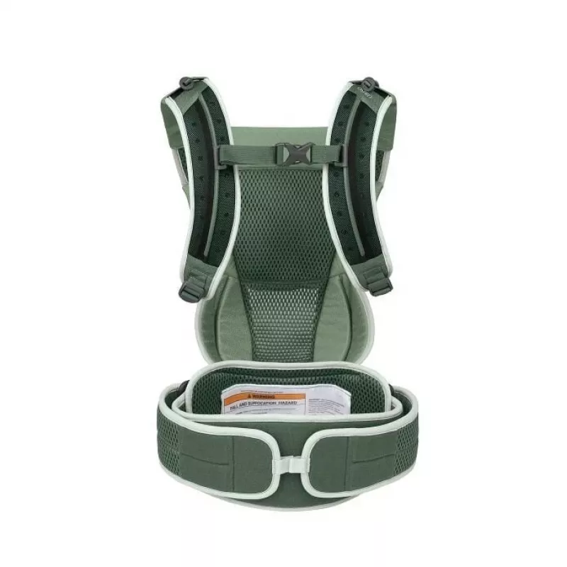 Detská nosička Osprey Poco Soft (model 10006178/818/O/S) v zelenej — rámová detská nosička na túry s malými deťmi