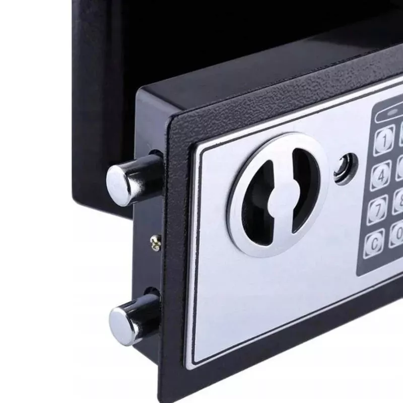 Elektronický trezor Extralink Home S-406 s digitálnym kódom a kľúčmi