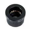Adaptér Fitting PHANTEKS EZ-FIT pre PC chladenie, PETG, 16×16×12 mm, čierny, balenie 2 ks