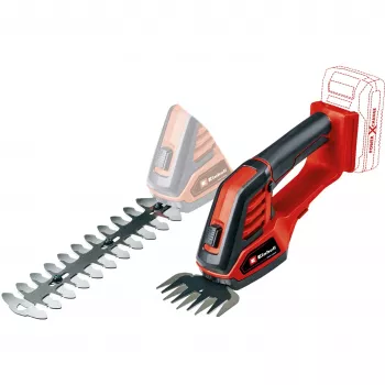 Einhell GE-CG 18/100 akumulátorové nožnice na trávu 8 mm 18 V lithium-ión (Li-Ion) čierne, červené