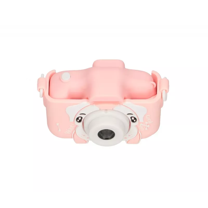 Extralink Camera Kids Camera H28 Dual ružová 1080P 30fps, 2.0 palcový displej
