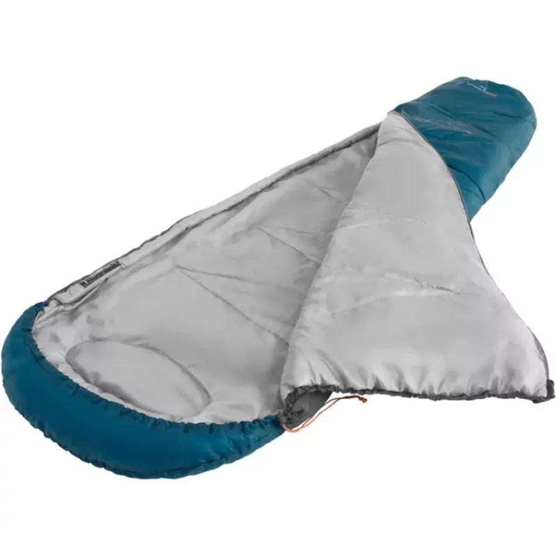 Easy Camp Starling Mummy Blue 8°C | spací vak | 210 x 75 x 50 cm | -5 až 12 °C | obojsmerný zips s autolock